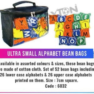 Ultra Small Alphabet Bean Bags