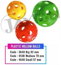 Plastic Hollow Balls