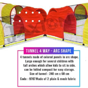 Tunnel 4 Way Arc Shape