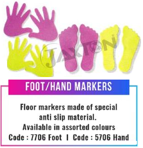 Foot/Hand Markers