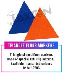 Triangle Floor Markers