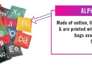 Alphabet Bean Bags