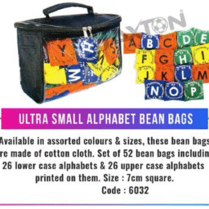 Ultra Small Alphabet Bean Bags