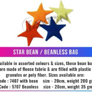 Star Bean/Beanless Bag