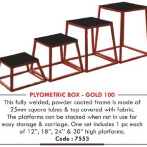 Plyometric Box - Gold 100