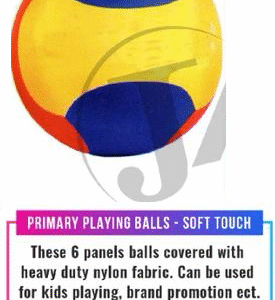 Primary Playing Balls - Soft Touch