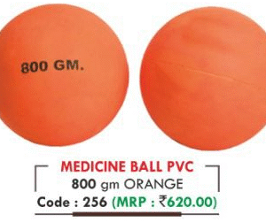 Medicine Ball PVC 800 GM