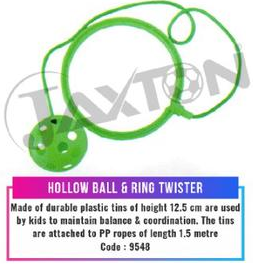 Hollow Ball & Ring Twister