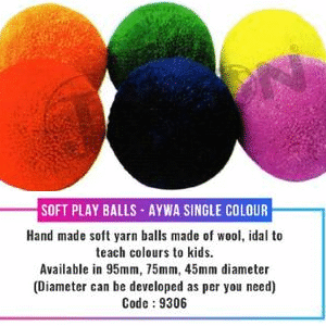 Soft Play Ball - Aywa Single Colour