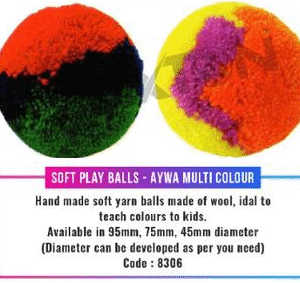 Soft Play Balls - Aywa Multi Colour